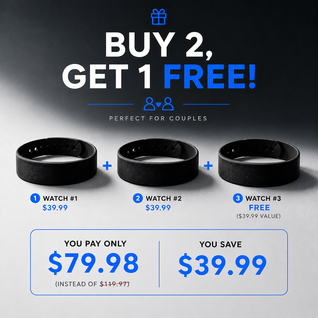 SilentBuzz Vibrating Alarm Watch – No Sound, No Snooze, No Excuses